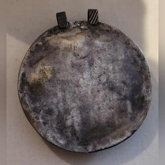 Vintage handmade Etruscan style pendant necklace - Picture 3 of 5